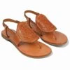 Ancona Thongs -Jewelry Store ancona thongs cognac 0