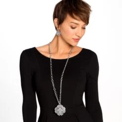 Arabesque No. 1 Necklace -Jewelry Store arabesque no 1 necklace silver 3 f66bf998 1fda 416d a494 68bf179937de