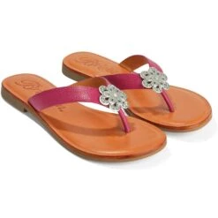 Aster Flower Thongs -Jewelry Store aster flower thongs orchid 0