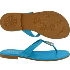Ava Sandals -Jewelry Store ava sandals teal 2