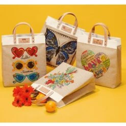 Bella Bouquet Burlap Tote 10 Bella Bouquet Burlap Tote -Jewelry Store bella bouquet burlap tote multi 3 8a0e5474 a169 4f22 a8a1 4668b3bc8956