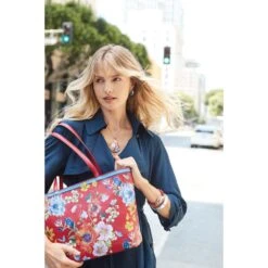 Blossom Hill Rouge Scarlet Tote -Jewelry Store blossom hill rouge scarlet tote poppy 5