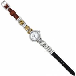 Camden 2-Tone Reversible Watch -Jewelry Store camden 2 tone reversible watch black brown 3 8d7350e2 dedb 4ce3 8e48 0f68d33a5c49