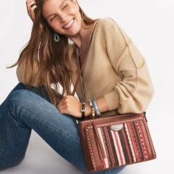 Cate Cross Body Organizer -Jewelry Store cate cross body organizer bourbon 5