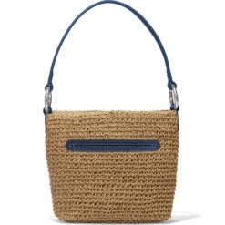Cherie Straw Shoulderbag -Jewelry Store cherie straw shoulderbag wheat french blue 2