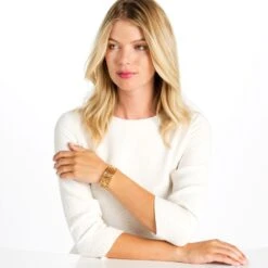 Christo Moscow Narrow Cuff Bracelet -Jewelry Store christo moscow narrow cuff bracelet gold 2