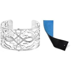 Christo Paris Wide Cuff Bracelet Set -Jewelry Store christo paris wide cuff bracelet set silver black 3 7d32b61b 5c36 4453 ad45 8fbc99efe43e