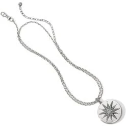 Contempo Ice Starburst Convertible Locket Necklace -Jewelry Store contempo ice starburst convertible locket necklace silver 4 a25cf76e 49eb 4393 b884 a936a00592c4