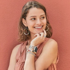 Contempo Linx Watch Band -Jewelry Store contempo linx watch band silver 5