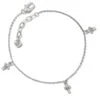Cross Anklet -Jewelry Store cross anklet silver 0