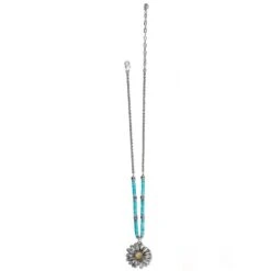 Daisy Dee Turquoise Necklace -Jewelry Store daisy dee turquoise necklace silver turquoise 2