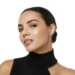 Dynasty Sol Post Earrings -Jewelry Store dynasty sol post earrings silver emerald 1