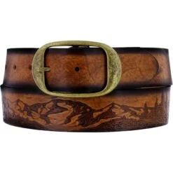 Eagle & Sun Etching Belt