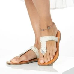 Elora Gems Anklet -Jewelry Store elora gems anklet silver multi 2