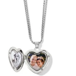 Essex Heart Convertible Locket Necklace -Jewelry Store essex heart convertible locket necklace silver 1 05da9aec 881d 45de 838d a6ee230981fd