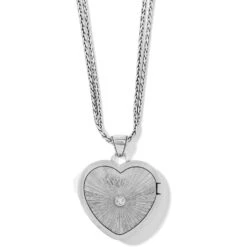 Essex Heart Convertible Locket Necklace -Jewelry Store essex heart convertible locket necklace silver 2 c445d59c 9568 4cb9 815c eb5427f539ea