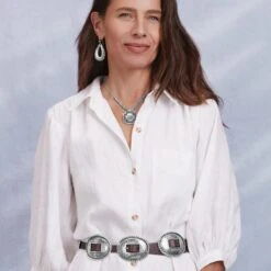 Fandango Concho Belt -Jewelry Store fandango concho belt brown 5