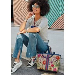 Field Of Love Large Tote -Jewelry Store field of love large tote multi 3
