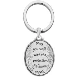 Guardian Angel Key Fob -Jewelry Store guardian angel key fob silver 1 fe89bf0e ee83 400b 9de1 8134aa5cf9fc