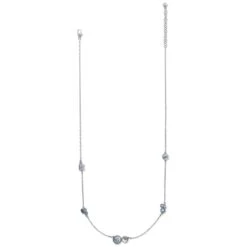 Halo Radiance Station Necklace -Jewelry Store halo radiance station necklace silver tanzanite 1 674a8727 539b 4c86 b9b4 189affeb56d4