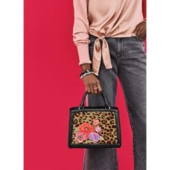 Harper Medium Satchel -Jewelry Store harper medium satchel black 4 1272fcd9 729e 472e 8816 ce86246cde09