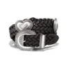 Heart Concho Belt -Jewelry Store heart concho belt black 0