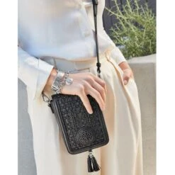 Ilia Mini Flap Cross Body Bag -Jewelry Store ilia mini flap cross body bag black 4