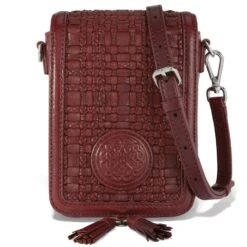 Ilia Mini Flap Cross Body Bag -Jewelry Store ilia mini flap cross body bag garnet 0