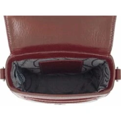 Ilia Mini Flap Cross Body Bag -Jewelry Store ilia mini flap cross body bag garnet 2