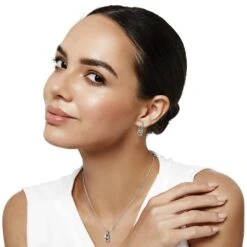 Illumina Lights Allure Post Earrings -Jewelry Store illumina lights allure post earrings silver 2