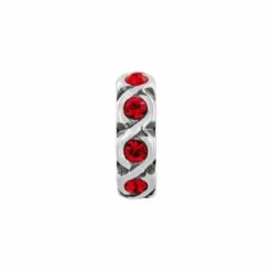 Infinity Spacer 16 Infinity Spacer -Jewelry Store infinity spacer silver red 0
