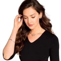 Infinity Sparkle Necklace -Jewelry Store infinity sparkle necklace silver 3 70b19bf7 f163 42e2 893c e17ce7a2b96d