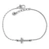 Inner Shine Cross Anklet 2 Inner Shine Cross Anklet -Jewelry Store inner shine cross anklet silver 0