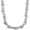 Interlok Twist Necklace -Jewelry Store interlok twist necklace silver 0