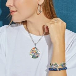 Iris Bloom Bracelet -Jewelry Store iris bloom bracelet silver multi 2 4b1fafd8 a531 41a6 b4c0 cfa1b315a591