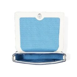 La Farfalla Emilia Flap Bag -Jewelry Store la farfalla emilia flap bag white multi 1