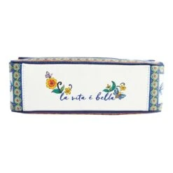 La Farfalla Emilia Flap Bag -Jewelry Store la farfalla emilia flap bag white multi 3