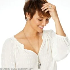 Lillian Charm Necklace -Jewelry Store lillian charm necklace silver 2 3ed08690 1a62 4486 b9d1 845b839a6ec9