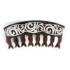 London Groove Large Hair Clip -Jewelry Store london groove large hair clip silver brown 0 fb1e0462 3401 488e b838 38defdc6f777