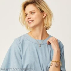 Luxe Link Charm Bracelet -Jewelry Store luxe link charm bracelet gold 2 cb5929e5 6c7d 4123 9a19 c386b2d0fbf4