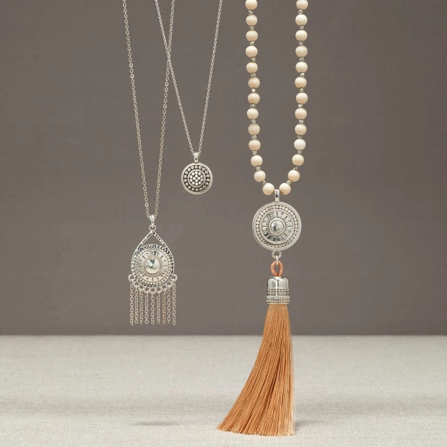 Marrakesh Neutral Fringe Necklace 5 Marrakesh Neutral Fringe Necklace - Image 3
