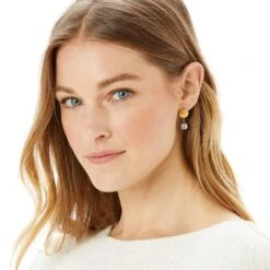 Mediterranean Gray Pearl Post Drop Earrings -Jewelry Store mediterranean gray pearl post drop earrings gray 2 2c22f26f 7030 4d41 ae54 350e13617047