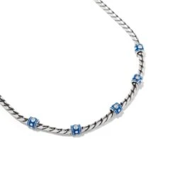 Meridian Sierra Necklace -Jewelry Store meridian sierra necklace silver blue 2