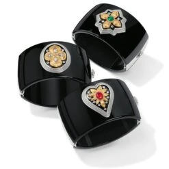 Monarch Love Hinged Bangle 7 Monarch Love Hinged Bangle -Jewelry Store monarch love hinged bangle black multi 2 3d526842 9d4e 4d32 bcf5 c673facffe4a