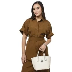 Oriana Small Tote -Jewelry Store oriana small tote white 3