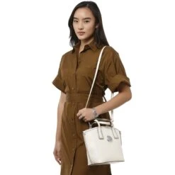 Oriana Small Tote -Jewelry Store oriana small tote white 4