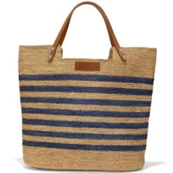 Palmier Raffia Tote -Jewelry Store palmier raffia tote wheat blue 2 f0cc3a1d cf64 4438 a416 fdfd638e3f2d