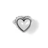 Pretty Tough Bold Heart Ring -Jewelry Store pretty tough bold heart ring silver 0
