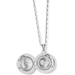 Romanza Round Locket Necklace 8 Romanza Round Locket Necklace -Jewelry Store romanza round locket necklace silver 1 e3fe9d77 07ae 4349 b972 9b1a10a0d2c2