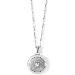 Romanza Round Locket Necklace 9 Romanza Round Locket Necklace -Jewelry Store romanza round locket necklace silver 2 7c1f51ba 73a2 46c8 a655 71de7ad99e09